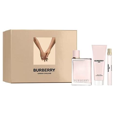 burberry for her giftset|burberry aftershave gift set.